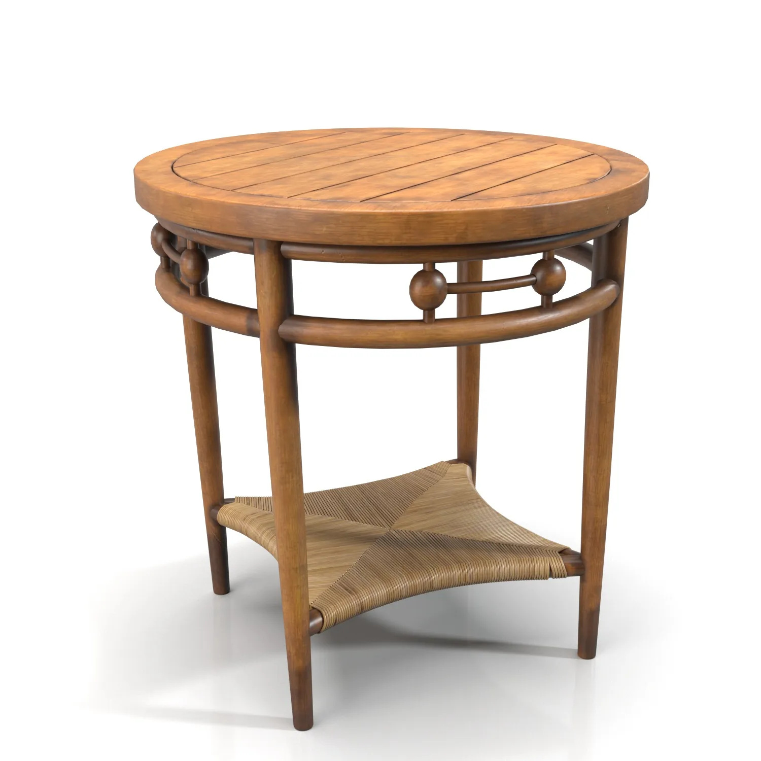 Newport Rush Side Table PBR 3D Model_01